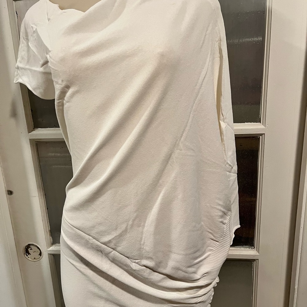 Italian designer dress size M/44 Italian asymmetrical - great condition